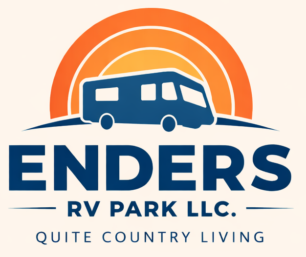 20251218 2204 enders rv park logo simple compose 01kcsgyy2wecbr4hx1n8kv3vh5